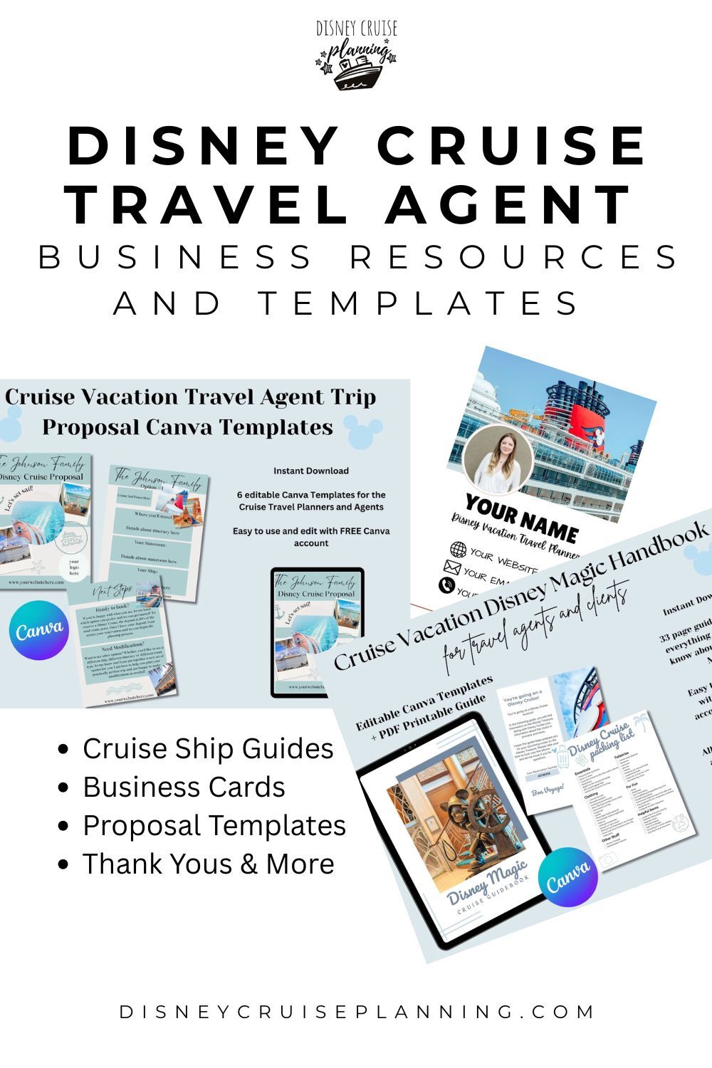 Disney Cruise Travel Agent Business Resources and Templates