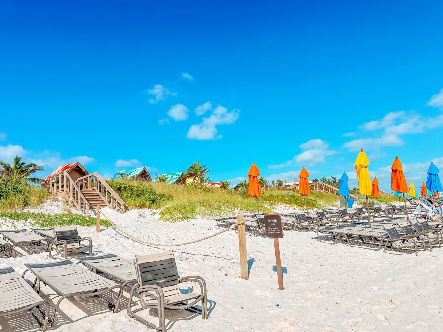 Serenity Bay at Lookout Cay at Lighthouse Point. Disney's private island destination. Adult only beach at Lookout cay