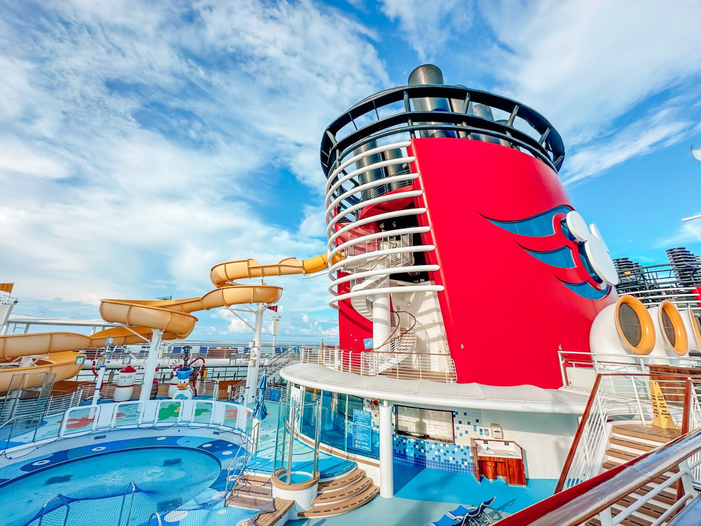Disney Cruise Ship Pool Deck