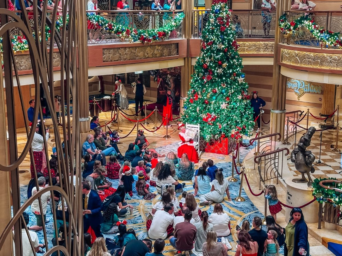 Disney Christmas Cruise Mrs. Claus Story time