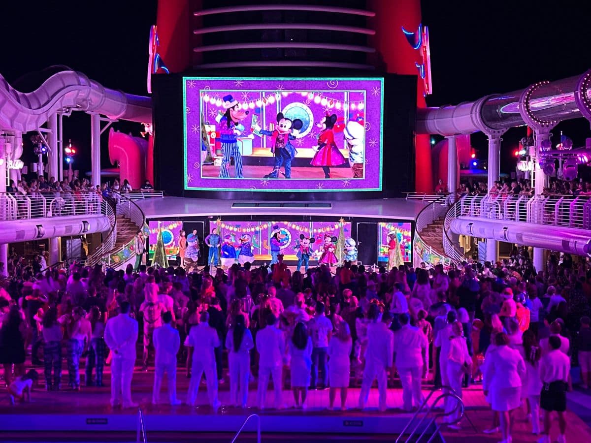 Mickey's Deck Party Holiday Cruise