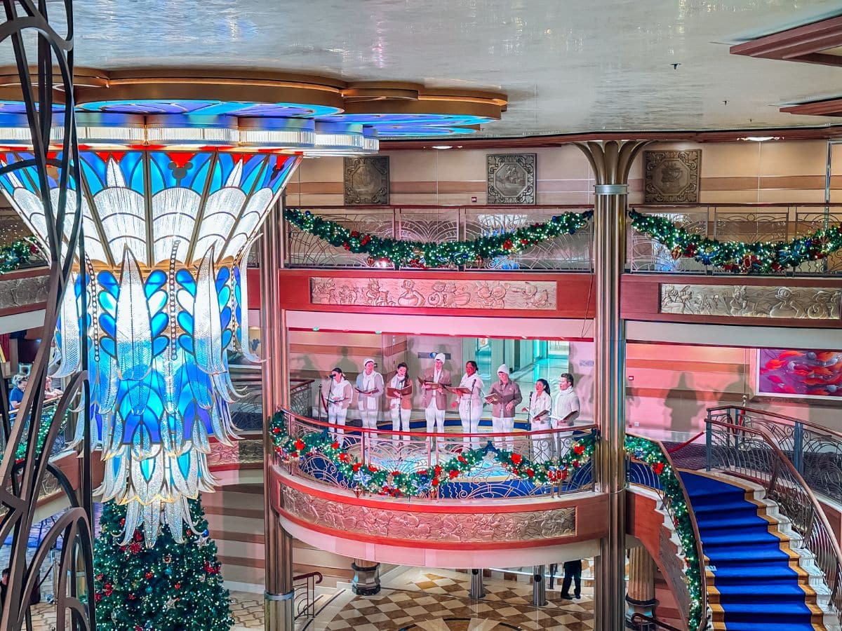Christmas Cruise Carolers Very Merrytime Show