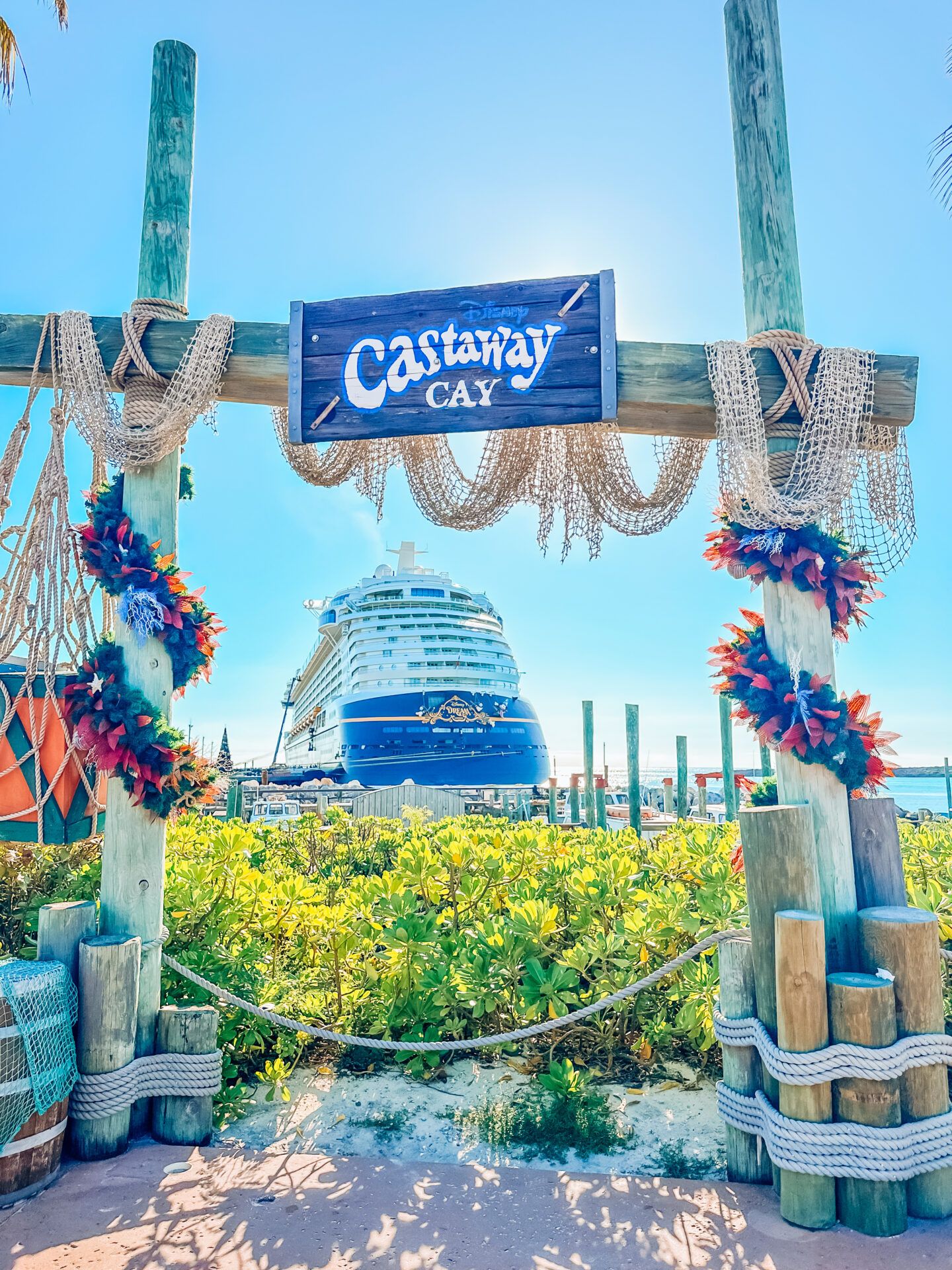 Castaway Cay Christmas Decorations Disney Cruise
