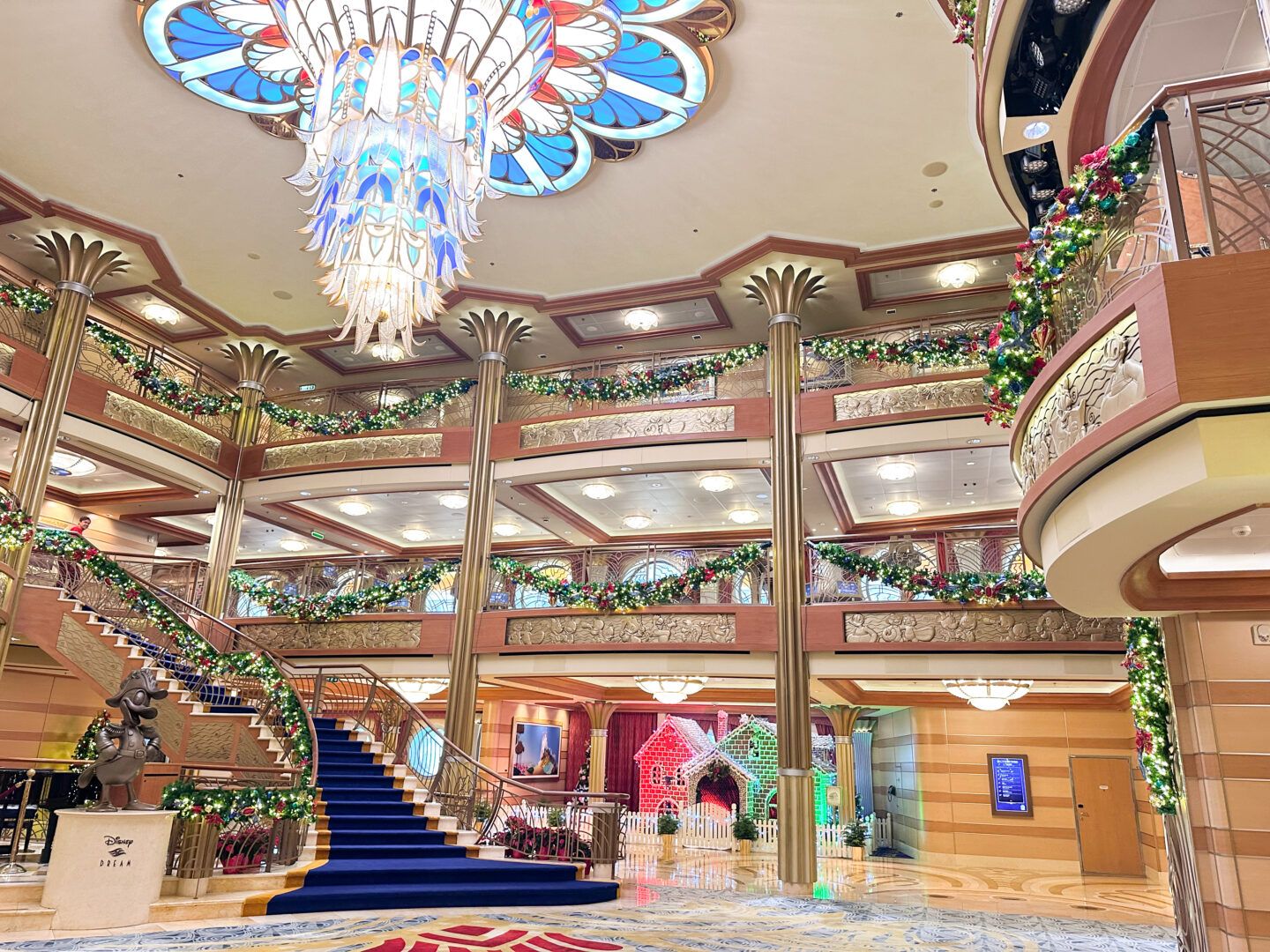 Disney Cruise Very Merrytime Decorations - Disney Dream